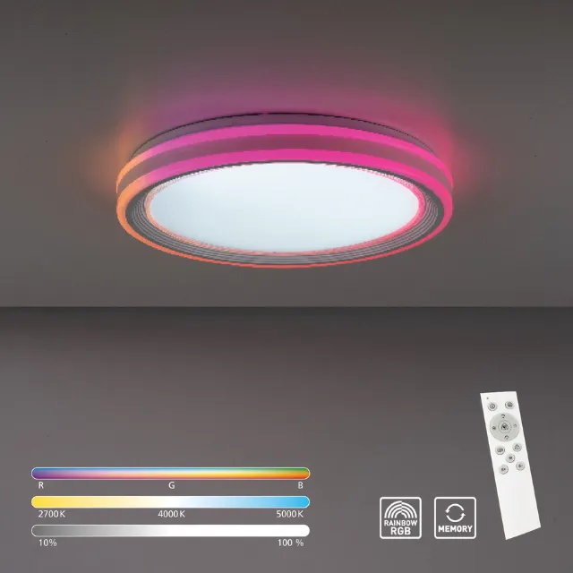 Image du produit Plafonnier LED Spheric, Ø 48 cm, intensité variable