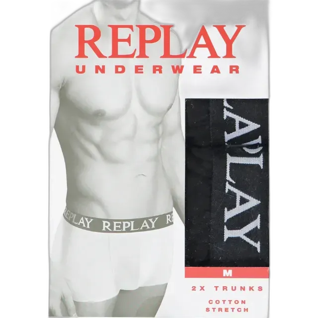 Image du produit Boxers Replay pour homme, lot de 2