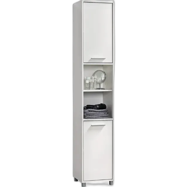 Produktbild zu Badhochschrank Betty 3 Dekor weiss 35 x 191 x 34 cm