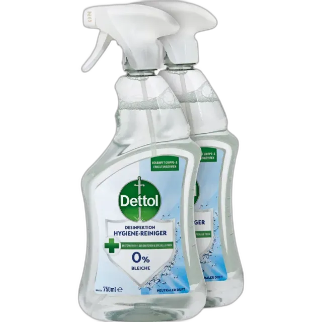 Image du produit Dettol Désinfectant Nettoyant 2 x 750 ml