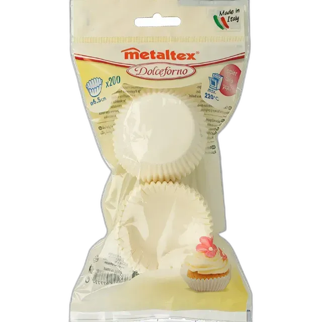 Immagine del prodotto Pirottini di carta 200 pezzi 6,5 cm