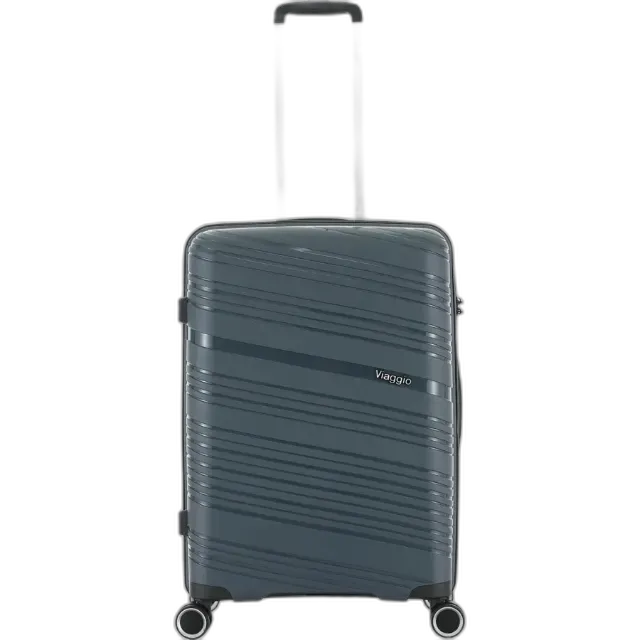 Immagine del prodotto Valigia rigida Leo 46 x 27 x 67 cm, grigia
