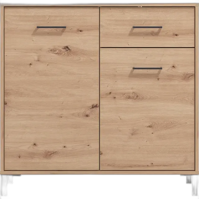 Immagine del prodotto Cassettiera Vienna, decoro rovere Artisan, 93 x 90 x 40 cm