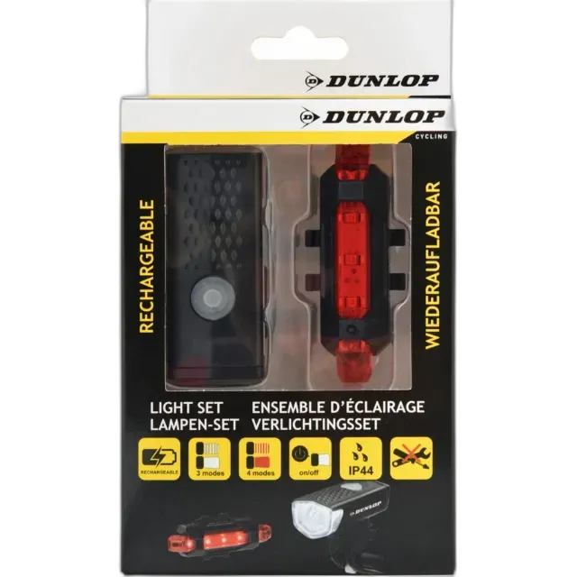 Image du produit Kit d'éclairage Dunlop pour vélo Batterie