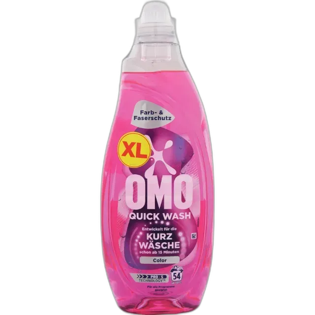 Immagine del prodotto OMO detersivo liquido Quickwash Color, 54 lavaggi