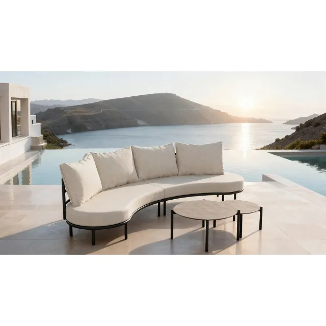 Immagine del prodotto Salotto da giardino Curve beige