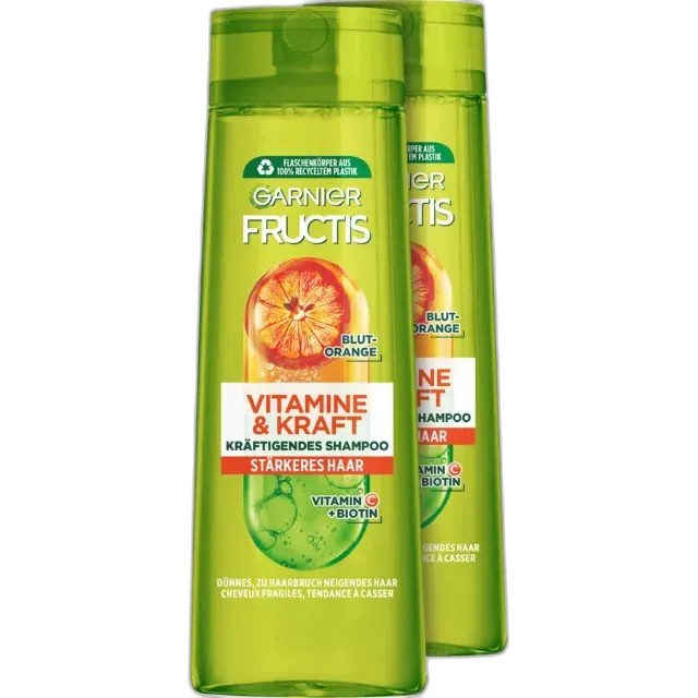 Immagine del prodotto Fructis Shampoo Vitamina C & Forza 2 x 300 ml