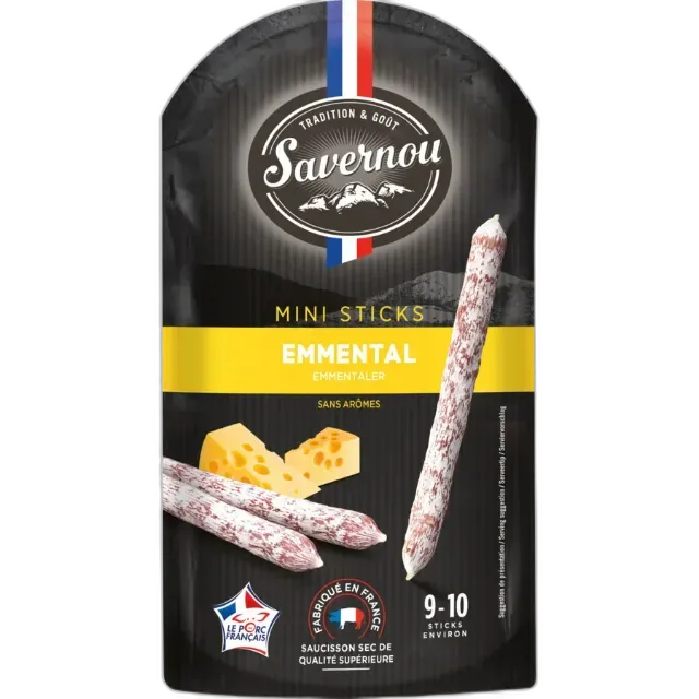 Immagine del prodotto Sauvernou Mini Sticks Emmental 100 g