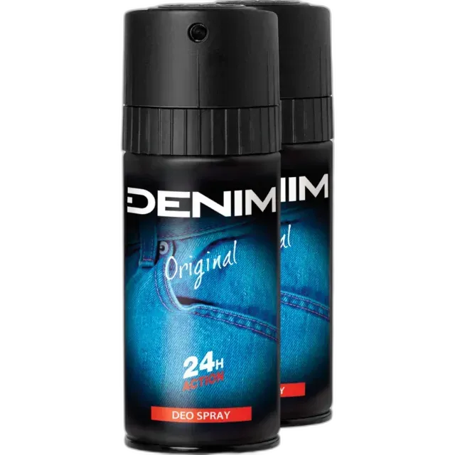 Produktbild zu Denim Deo Spray Original 2 x 150 ml