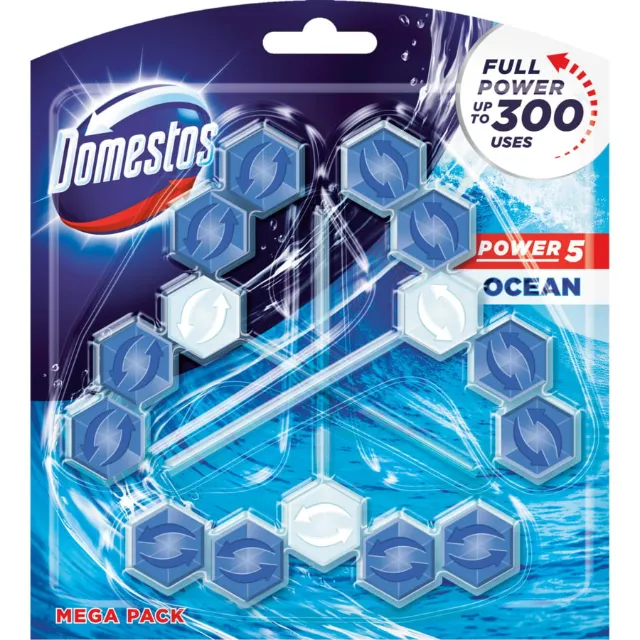 Produktbild zu Domestos WC-Stein Ocean 3 x 55 g