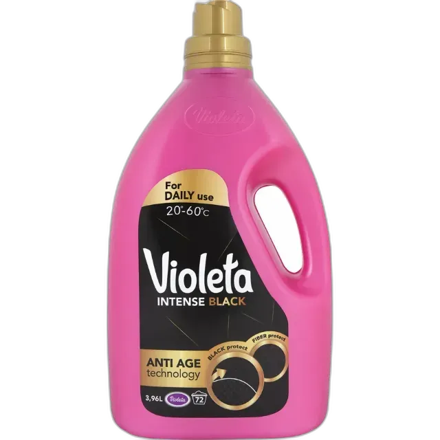 Image du produit Violeta lessive douce Intense Black, 72 cycles de lavage