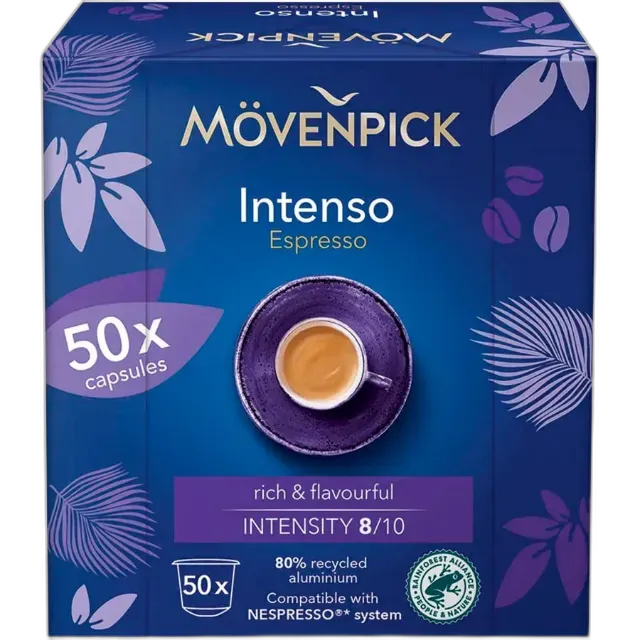 Image du produit Mövenpick Café Espresso Intenso 50 capsules