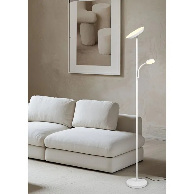 Produktbild zu LED-Stehleuchte Specter, weiss dimmbar
