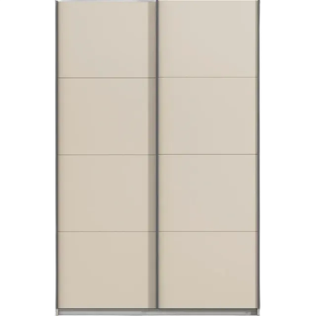 Image du produit Armoire à portes coulissantes Mia décor champagne 136 x 210 x 62 cm