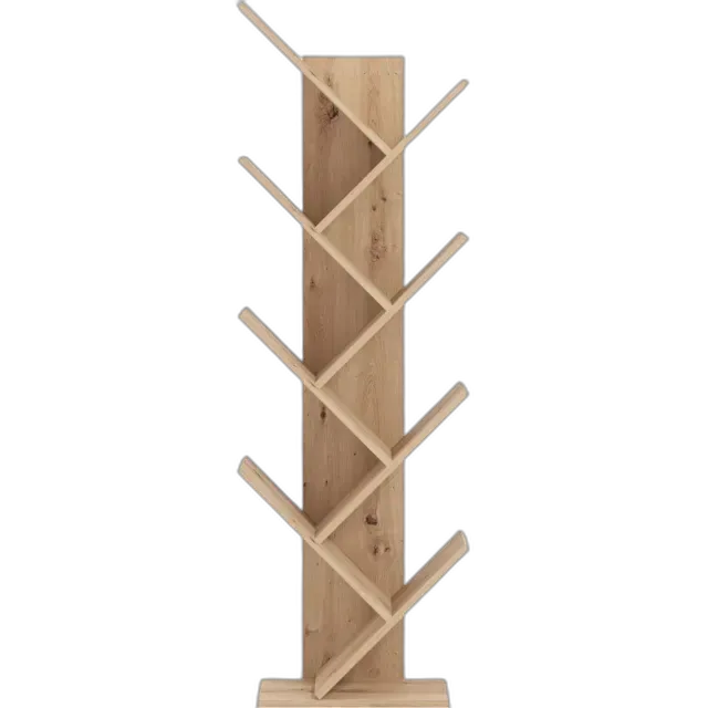 Image du produit Étagère Monopoli, finition Chêne Artisan, 49 x 148 x 24 cm