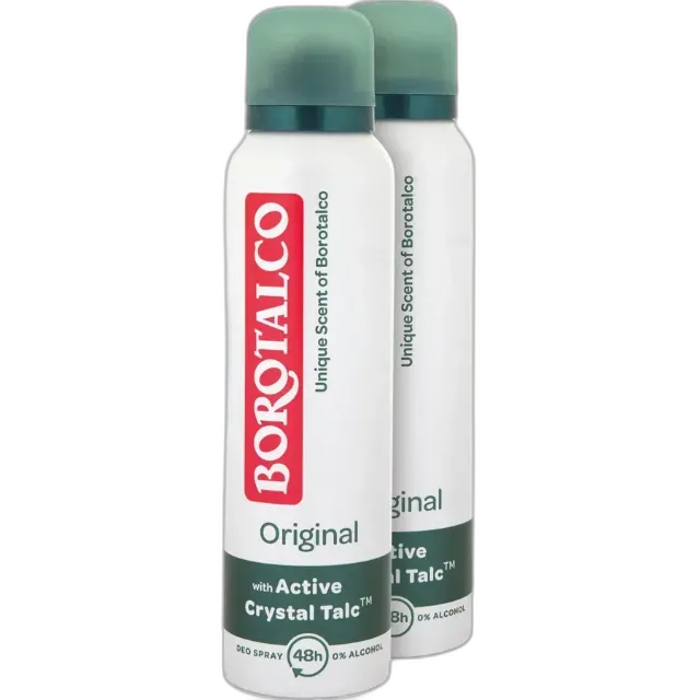Immagine del prodotto Borotalco Original Deo Spray 2 x 150 ml
