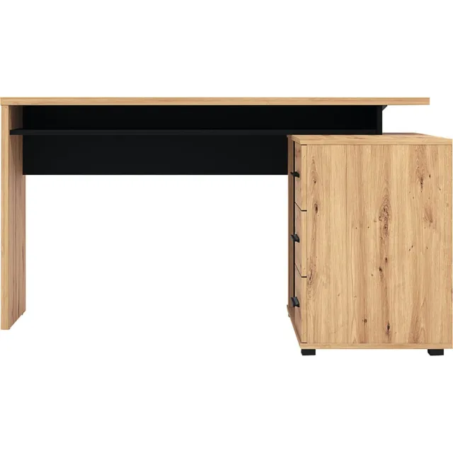 Image du produit Bureau Arhimed décor Chêne Artisan 137,5 x 75 x 101,5 cm