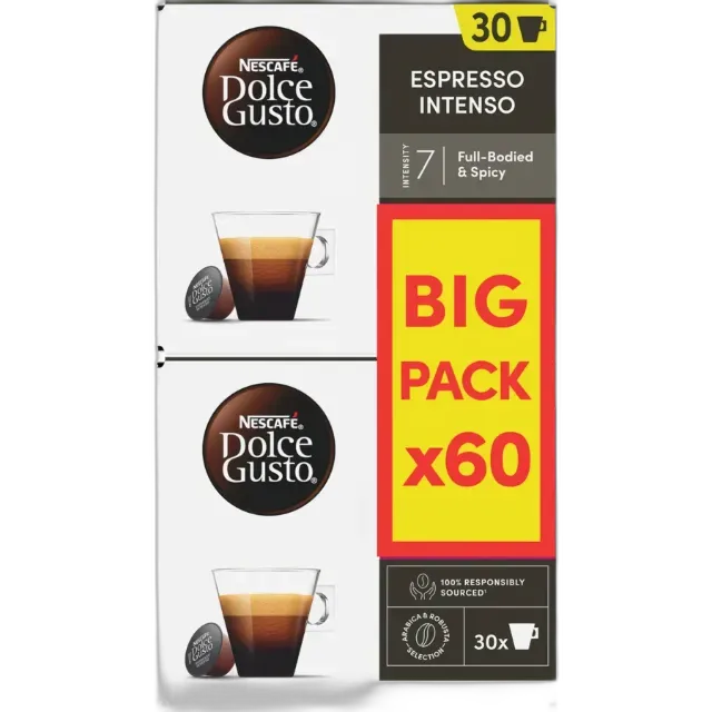Image du produit Dolce Gusto Espresso Intenso, 2 x 30 capsules