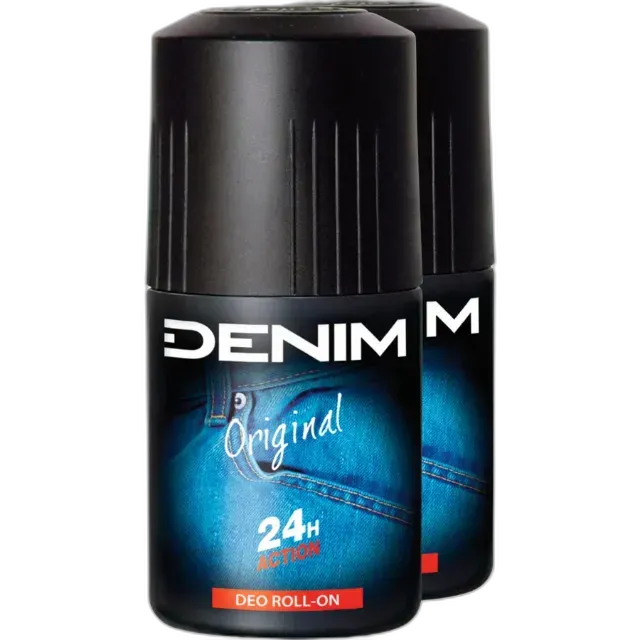 Produktbild zu Denim Deo Roll-on Original Duo 2 x 50 ml