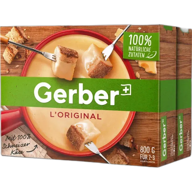 Immagine del prodotto Gerber L'Original Fondue 2 x 800 g