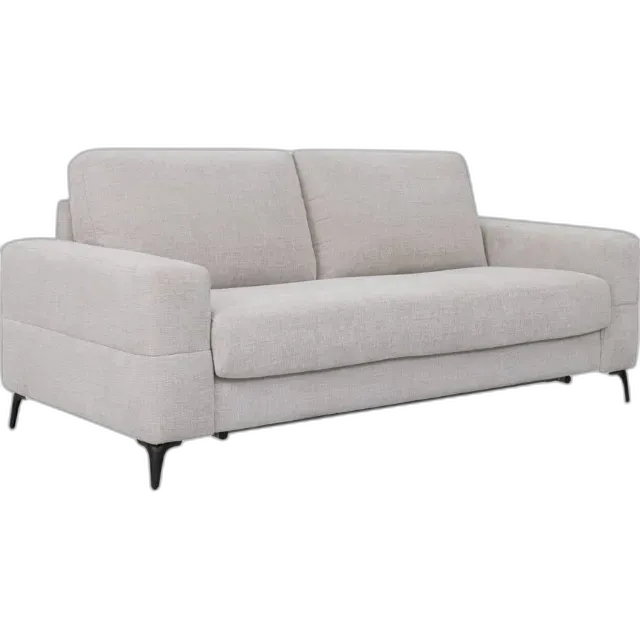 Image du produit Canapé-lit Sonno, tissu beige, couchage permanent