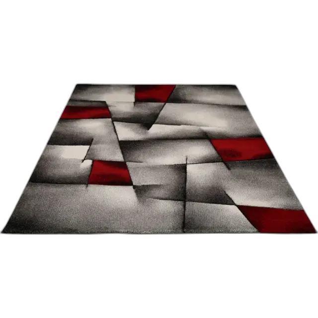 Produktbild zu Teppich Floor 004 Brillance rot, 160 x 230 cm
