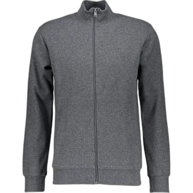 Image du produit Piero Conte Veste sweat pour homme à col montant et broderie