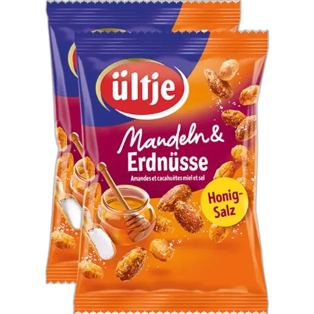 Immagine del prodotto Ültje Mandel-Erdnüsse Honig/Salz 2 x 200 g