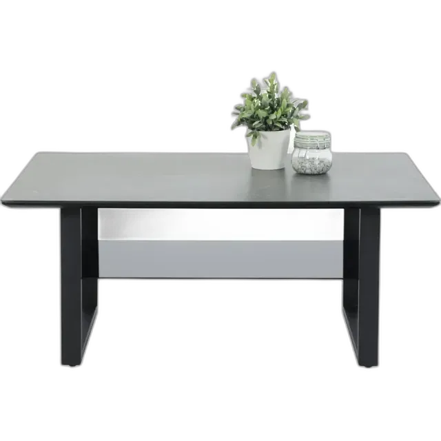 Immagine del prodotto Tavolino Arne in aspetto ceramica nera 105 x 45 x 69 cm